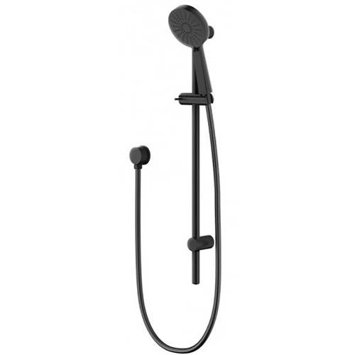 Additional image for Airstream Krome Slide Rail Shower Kit (Matt Black).