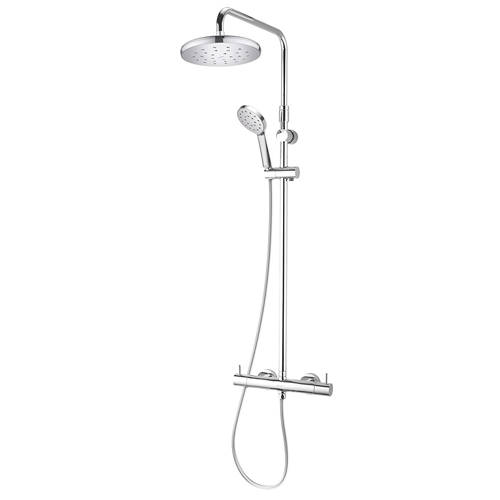 Additional image for Kiri MK2 Cool To Touch Thermostatic Bar Shower Pack (Chrome).