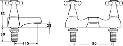 Additional image for Bath Filler Tap.