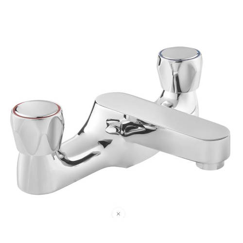 Additional image for Mono Basin & Bath Filler Tap Pack (Chrome).