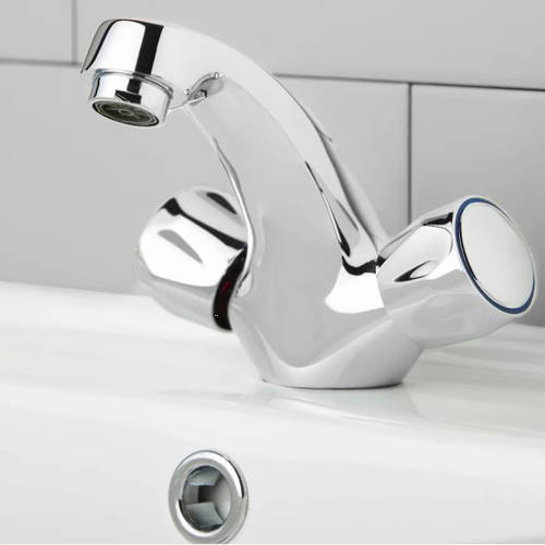 Additional image for Mono Basin & Bath Filler Tap Pack (Chrome).