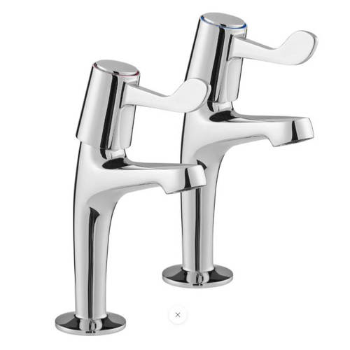 Additional image for Eco Sink Kitchen Taps With Lever Handles (Pair, Chrome).