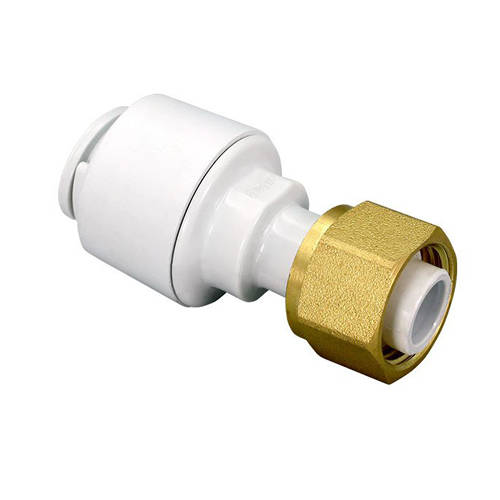 Additional image for 5 x Push Fit Tap Connectors (15mm / 3/4" BSP).