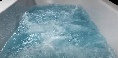 Additional image for Solarna Single Ended Turbo Whirlpool Bath With 14 Jets (1400x700mm)