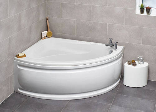 Additional image for Orlando LH Corner Bath & Panel, 1500x1040mm.