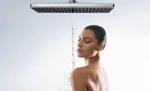 Additional image for Rainmaker Select 460 3 Jet Shower Head (Black & Chrome).