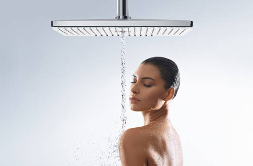 Additional image for Rainmaker 3 Jet EcoSmart Shower Head (460x300, White & Chrome).