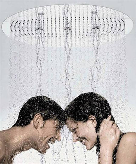 Additional image for Raindance Rainmaker 3 Jet Shower Head With Lights (600mm).