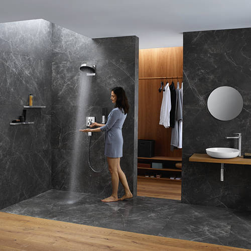 Additional image for Rainfinity Overhead Shower With 1 Jet EcoSmart 9 l/min (250mm, Chrome)