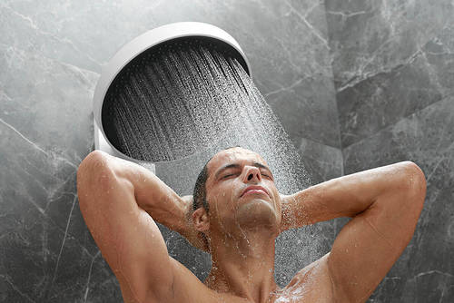 Additional image for Rainfinity Overhead Shower With 1 Jet (360mm, Matt White)