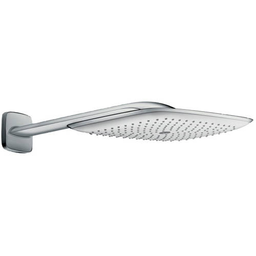 Additional image for PuraVida 400 Air 1 Jet Eco Shower Head & Arm (White & Chrome).