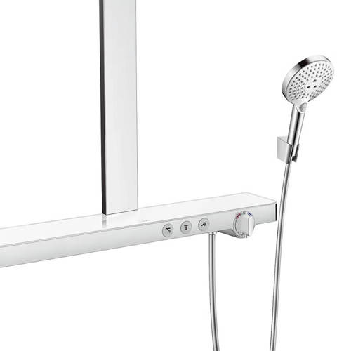 Additional image for Rainmaker Select 460 2 Jet Shower Pack (White & Chrome).