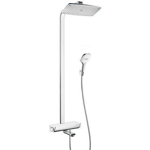 Additional image for Raindance Select E 360 Shower & Bath Pack (White & Chrome).