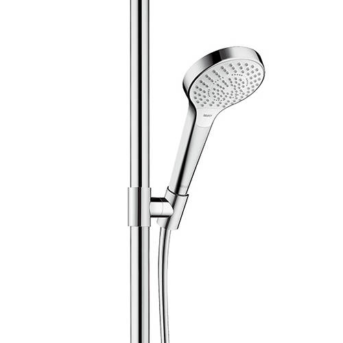 Additional image for Croma Select S Multi Semipipe Shower Pack (White & Chrome).