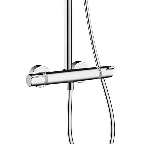 Additional image for Croma Select S Multi Semipipe Shower Pack (White & Chrome).