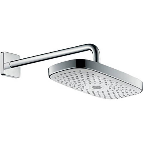 Additional image for Raindance E 300 2 Jet Shower Head (300x160, White & Chrome).