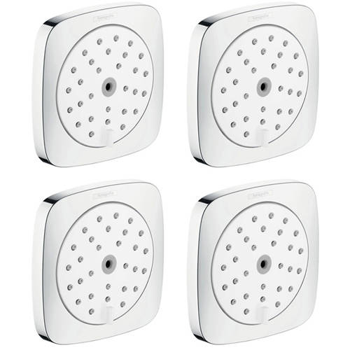 Additional image for 4 x Body Jets - Body Shower 100 (White & Chrome).