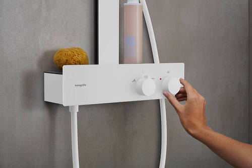 Additional image for Rainfinity Showerpipe 250 1jet EcoSmart with ShowerTablet 350 (M White)