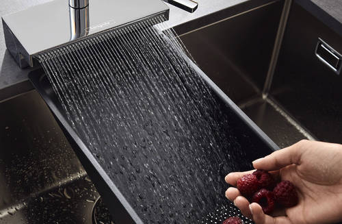 Additional image for Select M81 Kitchen Tap With Pull Out & sBox (3 Jets, S Steel).