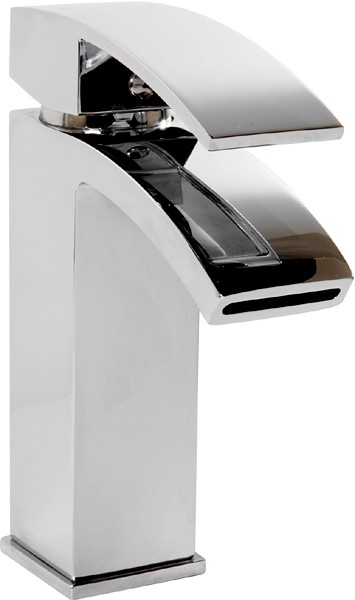 Additional image for Waterfall Mono Basin Mixer Tap With Click Clack Waste.