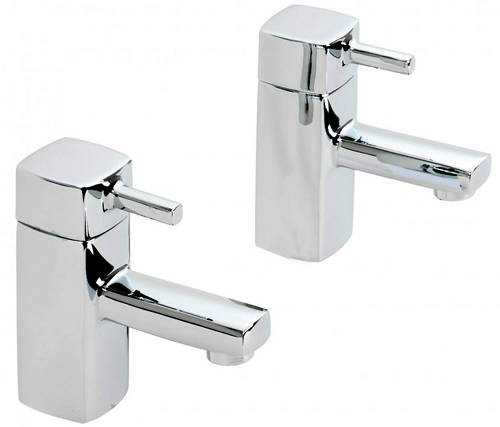 Additional image for Pair Of Bath Taps (Chrome).