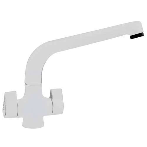 Additional image for Madrid Kitchen Tap With Swivel Spout (White).