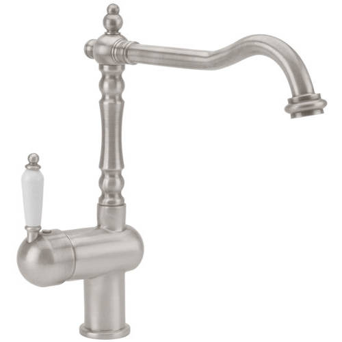 Additional image for Oxford Kitchen Tap With Single Lever Control (Stainless Steel).