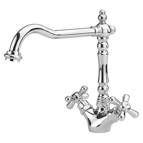 Additional image for Slane Kitchen Tap With Crosshead Controls (Chrome).
