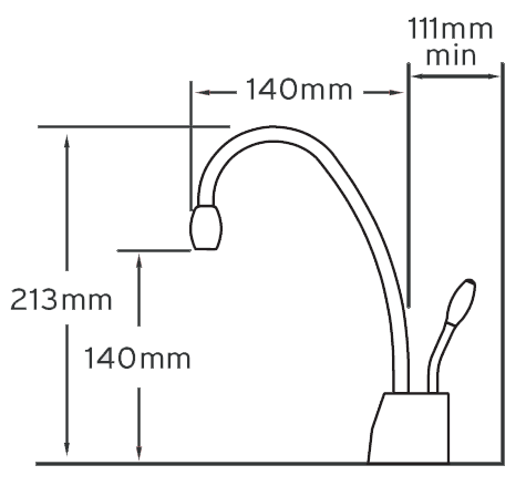 Additional image for Steaming Hot Filtered Kitchen Tap (Chrome).