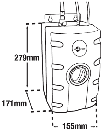 Additional image for Steaming Hot Filtered Kitchen Tap (Chrome).