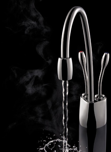 Additional image for Steaming Hot & Cold Filtered Kitchen Tap (Brushed Steel).