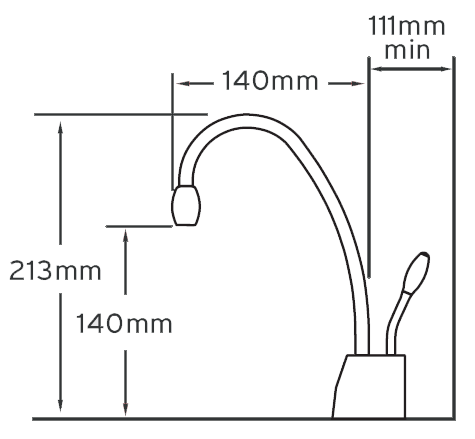 Additional image for Steaming Hot & Cold Filtered Kitchen Tap (Brushed Steel).