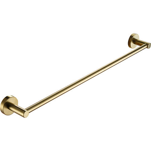 Additional image for Towel Rail (640mm, Brushed Brass).