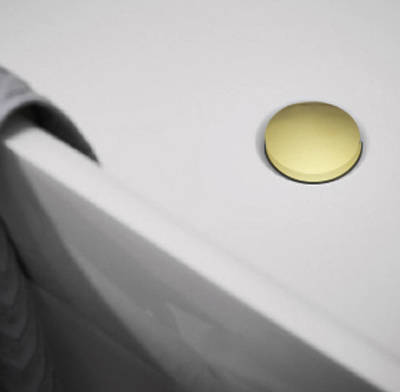 Additional image for Click Clack Basin Waste (Slotted, Brushed Brass)