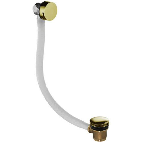 Additional image for Exofill With Click Clack Bath Waste (Brushed Brass).