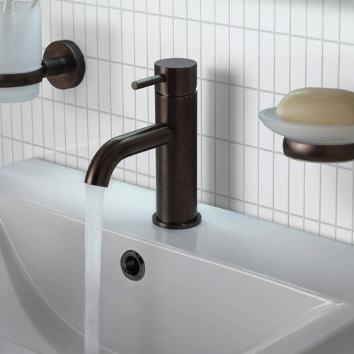 Additional image for Basin Mixer Tap (Brushed Black).