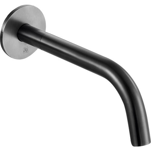 Additional image for Wall Mounted Bath / Basin Spout (250mm, Brushed  Black).
