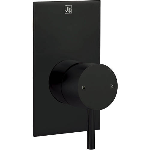 Additional image for Single Lever Manual Shower Valve (Matt Black).