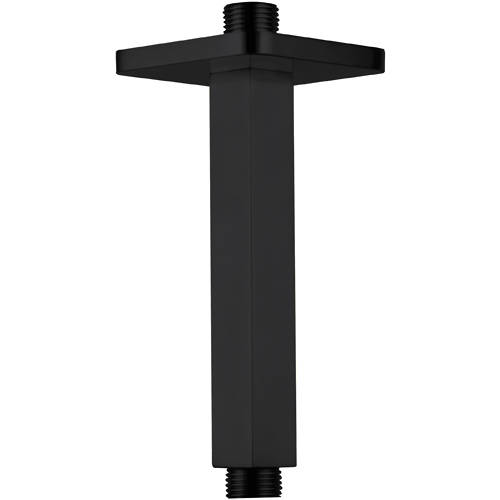 Additional image for Ceiling Mounting Shower Arm (Matt Black).