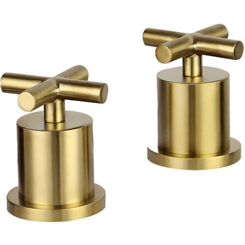 Additional image for Panel Valves (Brushed Brass).