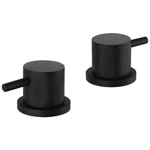 Additional image for Designer Panel Valves (Matt Black).