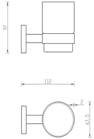 Additional image for Tumbler & Holder (Stainless Steel).