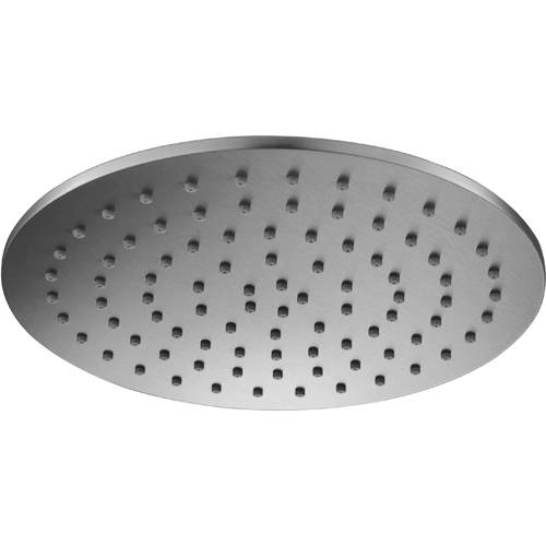 Additional image for Slim Round Shower Head (300mm, Stainless Steel).