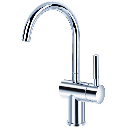 Additional image for Sleek Kitchen Tap With Swivel Spout (Chrome).