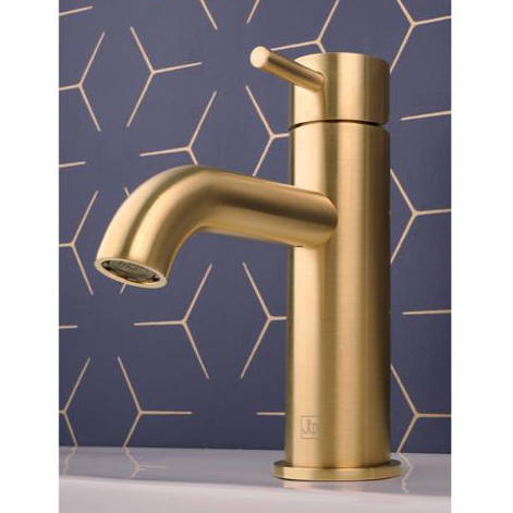 Additional image for Basin & Bath Shower Mixer Tap Pack (Brushed Brass).