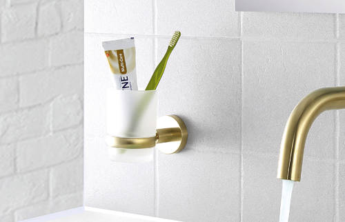 Additional image for Bathroom Accessories Pack 1 (Brushed Brass).