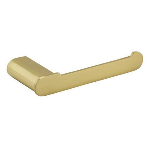 Additional image for Toilet Roll Holder (Brushed Brass).