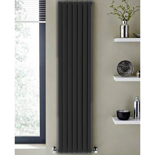 Additional image for Aspen Radiator 420W x 1600H mm (Double, Anthracite).
