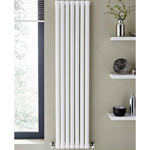 Additional image for Aspen Radiator 420W x 1600H mm (Single, White).