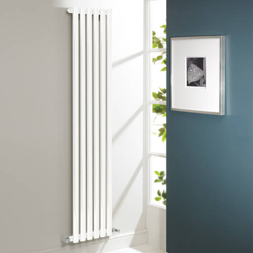 Additional image for Aspen Radiator 420W x 1600H mm (Single, White).